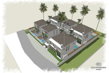 Image 3 from Off-Plan 2 Bedroom Villa For Sale Leasehold in Canggu - Padonan
